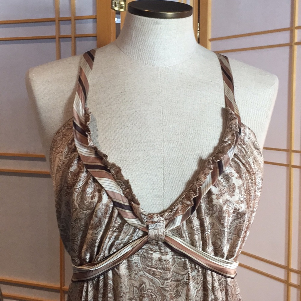 BCBGMaxAzria Paisley Silk dress
